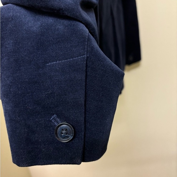 Banana Republic “crushed velevet” Navy Blue Women's Blazer - Picture 5 of 5